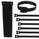 Opaska rzep - organizer do kabli 210mm x 12mm - zestaw 10szt (1000)