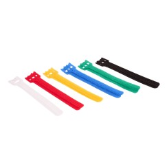 Opaska rzep - organizer do kabli 150mm x 12mm - zestaw 12szt (1000)