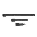 Zestaw przedłużek udarowych 1/4" 3/8" 1/2" CrV 9szt. (15)