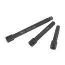 Zestaw przedłużek udarowych 1/4" 3/8" 1/2" CrV 9szt. (15)