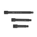 Zestaw przedłużek udarowych 1/4" 3/8" 1/2" CrV 9szt. (15)