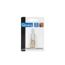 Szczotka druciana pędzelkowa mosiężna, drut fal 17mm (200)