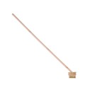 Szczotka druciana ze skrobakiem do kostki brukowej, drewn. trzonek (25)