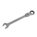 Kpl. kluczy płasko-oczkowych z grzechotką łamanych 12 el. 8-19mm (8)