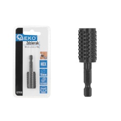 Zdzierak - tarnik cylindryczny do drewna 15mm HEX (50/250)