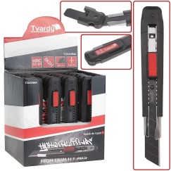 Nożyk do tapet 100x18x0.5mm SK2H TVARDY - kartonik wystawowy (24/144)