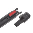 Nożyk do tapet 100x18x0.5mm SK2H TVARDY - kartonik wystawowy (24/144)