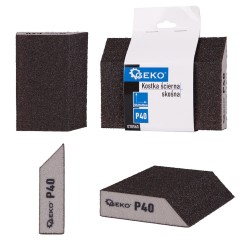 Kostka ścierna skośna 125x90x25mm P40 (250)