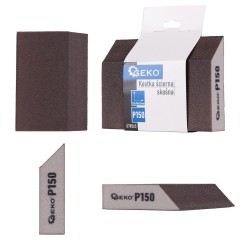 Kostka ścierna skośna 125x90x25mm P150 (250)