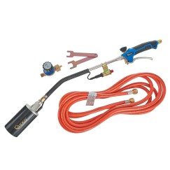 Dekarski palnik gazowy 60mm PROFI (70cm + wąż 5m + reduktor) (5)