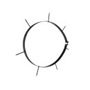 Kolce do walca ogrodowego 32cm 5szt. (1)