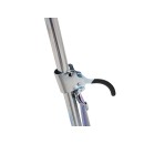 Grabie wachlarzowe regulowane metalowe z trzonkiem (6)