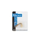 Końcówka przedłużka do pompowania - mosiężna kątowa 45° 8mm (25/250)