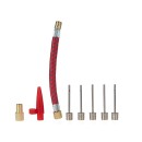 Zestaw końcówek do pompki - igła, wężyk, adapter 8el. (40/500)