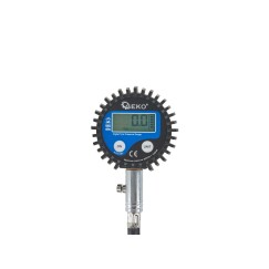 Ciśnieniomierz cyfrowy - elektroniczny do kół z wężykiem (60)