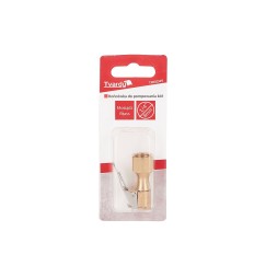 Końcówka do pompowania kół - mosiężna 8mm GW1/4" (100)