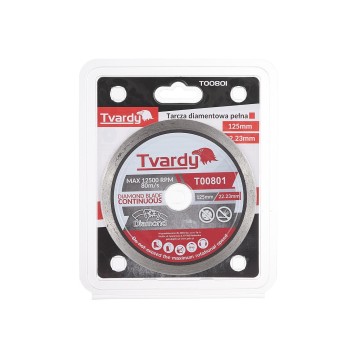 Tarcza diamentowa Pełna 125x7.5x22.23mm PROFI (100)