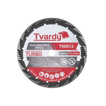 Tarcza diamentowa Turbo 230x15x22.23mm PROFI (25)