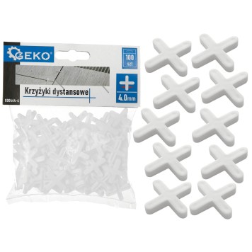 Krzyżyki dystansowe - 4,0mm - op.100szt (100)