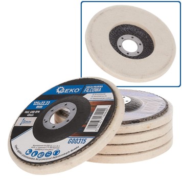 Tarcza polerska filcowa 125mm (5/200)