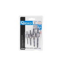 Zestaw wierteł z pogłębiaczem 5el.(25/100)