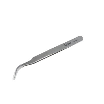 Pęseta precyzyjna odgięta 120mm (1000)