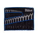 Klucze płasko-oczkowe polerowane  6-36mm 25el. CRV (4)