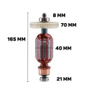 Wirnik do elektrycznej glebogryzarki-kultywatora 32cm (1)