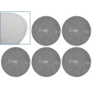 Siatka ścierna na rzep 225mm P180 (5/250)