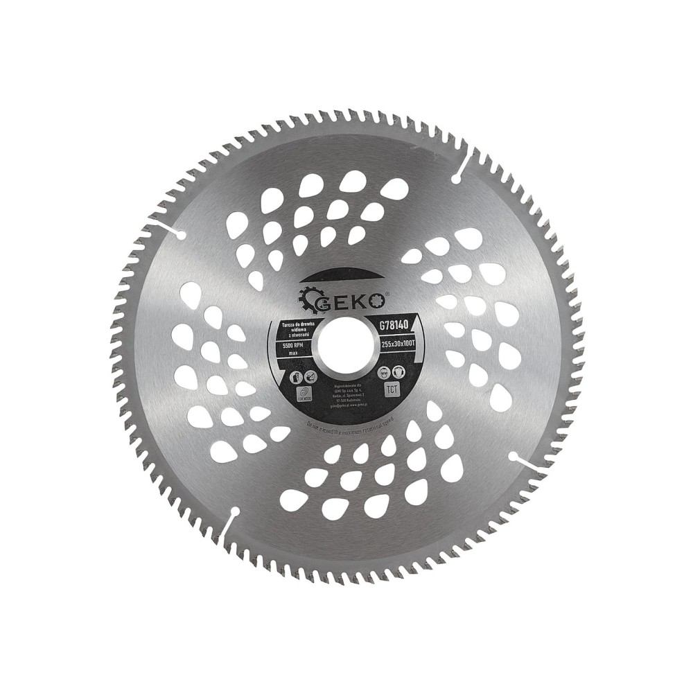 Tarcza do drewna 255x30x100T(otwory) (25)