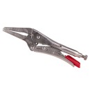 Szczypce zaciskowe morse'a - proste wydłużone szczęki - 225mm CrV (6/48)