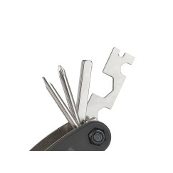 Zestaw wzmocnionych niklowanych kluczy rowerowych 16w1 (100)