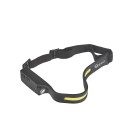 Latarka czołowa z czujnikiem ruchu LED COB 3W + 1W XPE 1200mAh 350lm IPX4 (100)