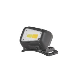 Latarka czołowa z czujnikiem ruchu LED COB 8W (5W+3W) 1800mAh 520lm IP44 (50/100)
