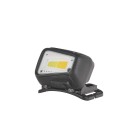 Latarka czołowa z czujnikiem ruchu LED COB 8W (5W+3W) 1800mAh 520lm IP44 (50/100)