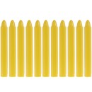 Kreda wodoodporna do opon żółta 12x110mm - zestaw 10szt. (12/120)