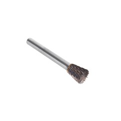 Frez-pilnik do metalu z węglika wolframu 12x12mm trzpień 6mm (stożkowy odwrócony) (200)