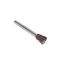 Frez-pilnik do metalu z węglika wolframu 12x12mm trzpień 6mm (stożkowy odwrócony) (200)