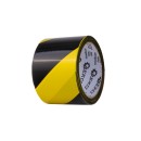 Taśma ostrzegawcza żółto-czarna 100m x 70mm (80)
