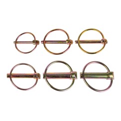 Zestaw zawleczek oczkowych do maszyn rolniczych 50el. (12)