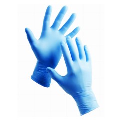 Gants jetables nitryl xl 100pcs bleu