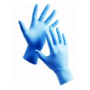 Gants jetables nitryl xl 100pcs bleu