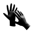 Gants jetables nitryl noir s 100pcs