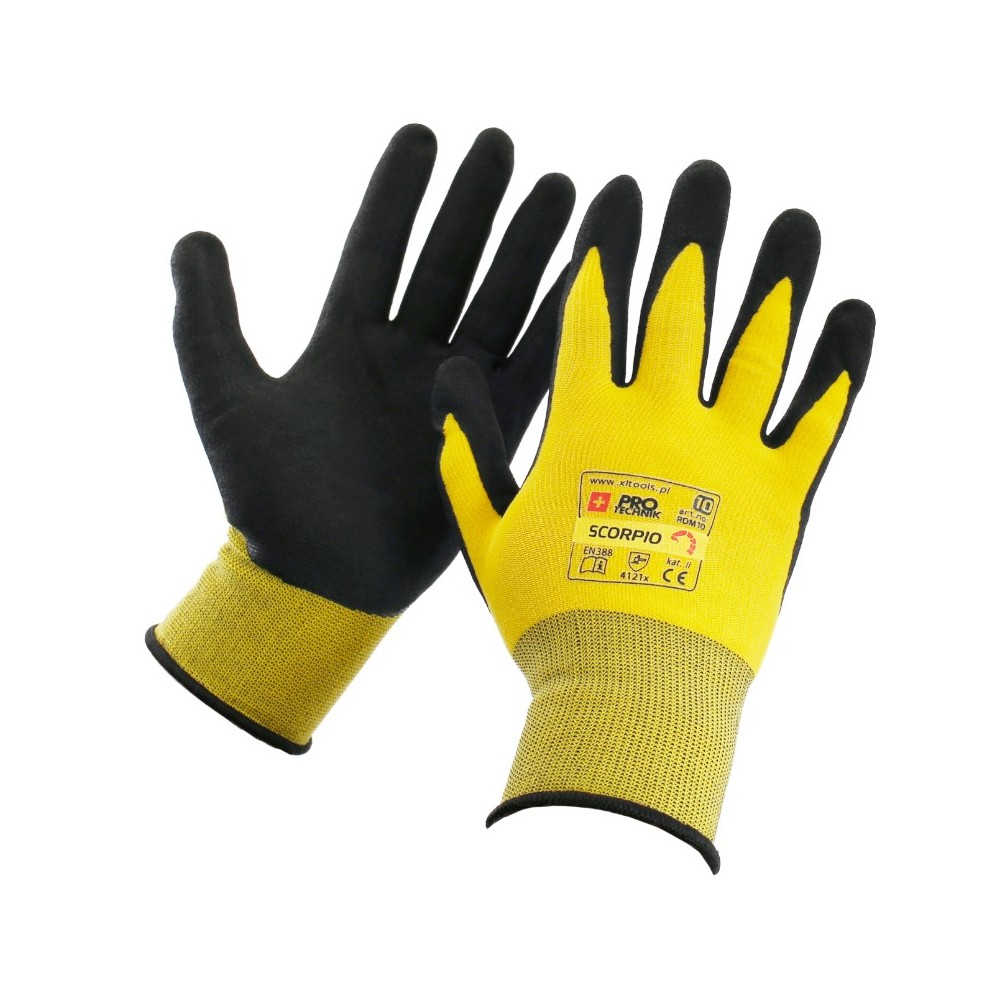 Gants nitryl sandy + spandex scorpio 10