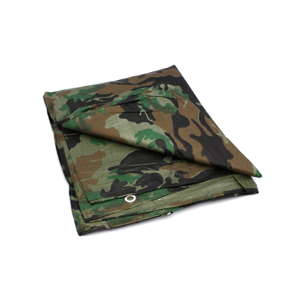 Bâche de protection  camo camo 8x12m / 80g nn