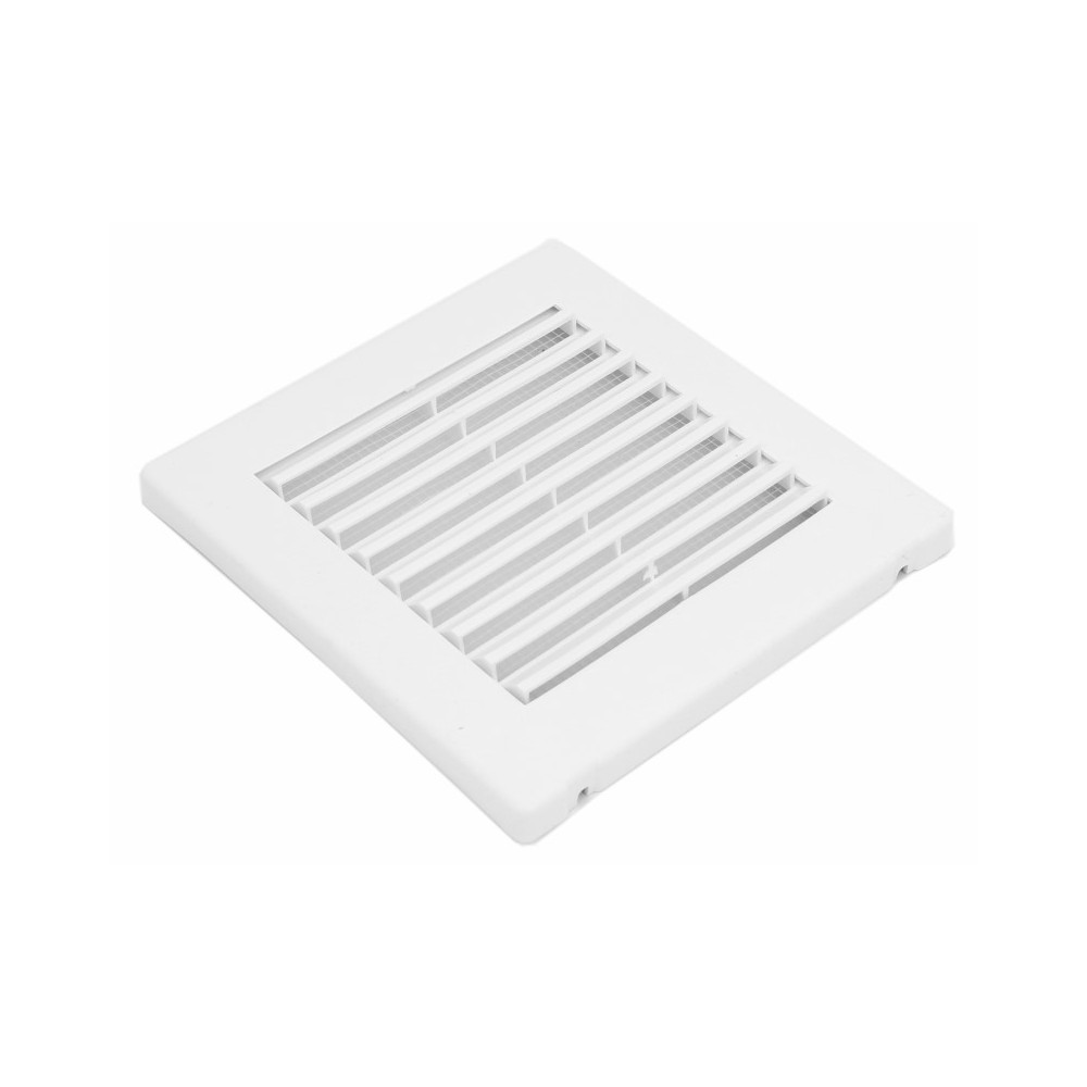 Grille de ventilation aeration  de plast oblique rétine 14x14