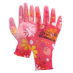 Gants de jardin décoratifs 6 couches polyuréthane