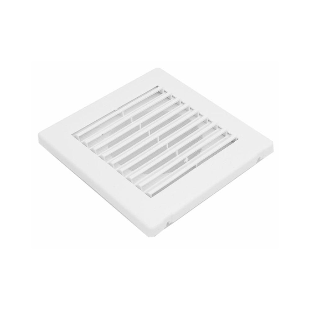 Grille de ventilation aeration  14x14 pour tuyau blanc de 100 mm