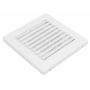 Grille de ventilation aeration  14x14 pour tuyau blanc de 100 mm