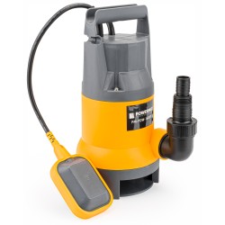 Pompe  vide cave submersible avec flotteur pour eaux sales propres, fosses septiques, 1600W